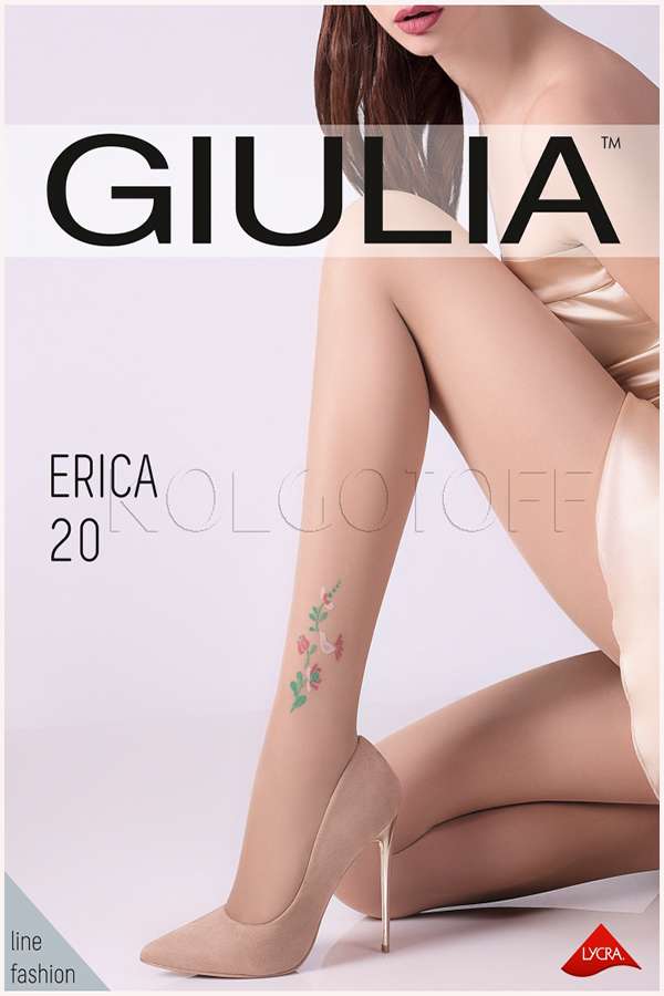 Колготки женские с узором GIULIA Erica 20 model 2